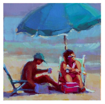 Denis Beach Painting